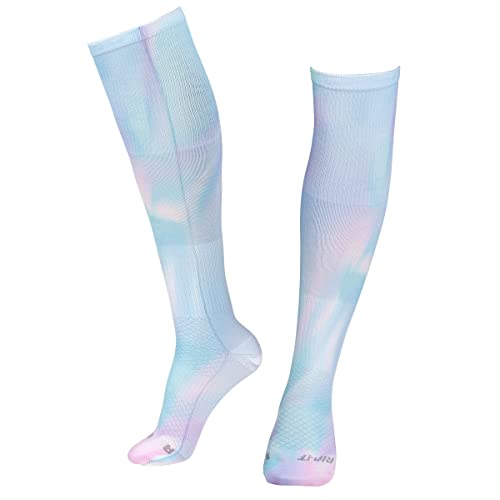 RIP-IT Girls Holo Pink Soccer Socks with Reinforced Heel and Toe