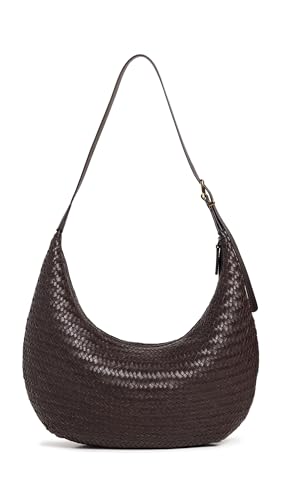 Madewell Women's Essentials Slouch Hobo Woven, Coffee Bean, Brown, One Size