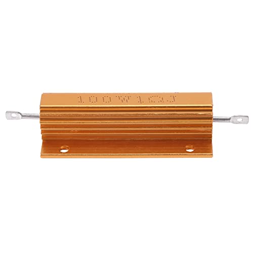 Hefddehy Gold aluminium plated power resistor 100 W, 1 ohm 1R