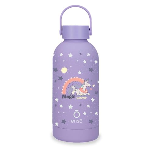 Magical Bottiglia in Acciaio 6.5x18.5x6.5 cm inossidabile Taglia unica in acciaio rosa inox