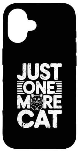 Just One More Cat �X�}�z�P�[�X iPhone 16 �p