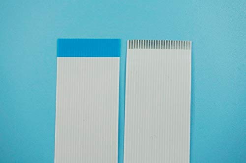 Gimax 100pcs Flexible Flat Cable 25 PIN FFC 1.0 mm pitch Length 60 70 80 100 120 150 200 300 400 500 600mm same directions - (Color: 150mm Length)