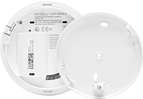 HOMEMATIC IP 156587A0, Rauchwarnmelder, Q-Label, 2 Stück