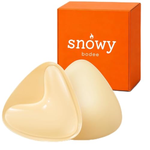 Snowy bodee: Sticky Bra Inserts Push Up for Women Reusable Stick Bra Double Sided Strapless Bras Waterproof Adhesive Bra Pads for A Cup Beige