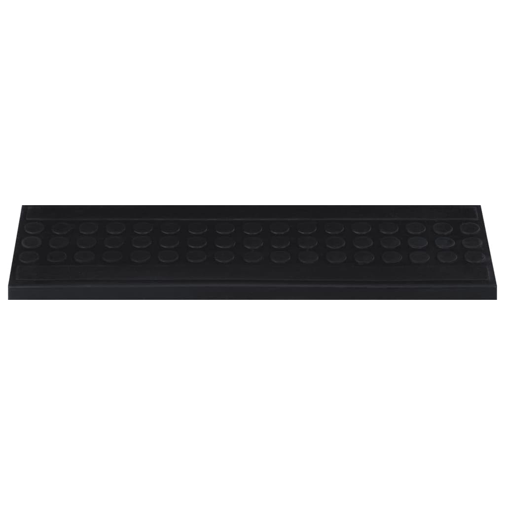Tidyard Marches d'escalier 5 pcs 25x75 cm Caoutchouc, Tapis de Sécurité Antidérapant Marchette escalier d'intérieur pour Animaux Domestiques et Personnes Agée Style C