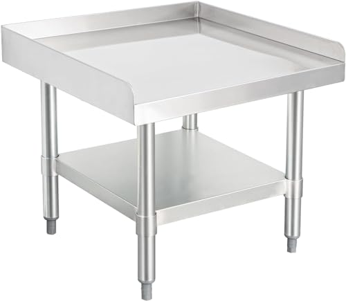 Opiniones y reviews de Muebles de Cocina en acero inoxidable los más recomendados. 37 STAR BURN Mesa de Cocina,Mesa de Preparación de Acero Inoxidable con Protector contra Salpicaduras, Mesa de Trabajode Metal Comercial con Estante Inferior para Cocina,Hogar y...