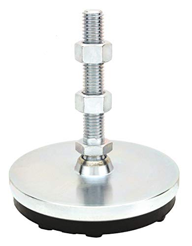 Low Profile Leveling Mount LP2-A6L Low Profile Machine Leveling Mount with Light-Duty Vibration Pad