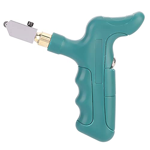 Glass Cutter Hand Grip Divider T Type Cutting Tool for Quick Cutting with Ergonomic Handle for Precise and Fast Cutting of Glass and Ceramic Tile, Made of ABS Material, 3.6oz