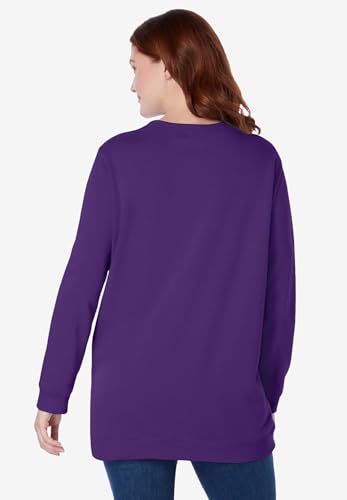 Woman Within Plus Size Fleece Sweatshirt2