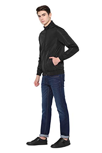 Image of Allen Solly Synthetic Men's Blouson Standard Length Jacket