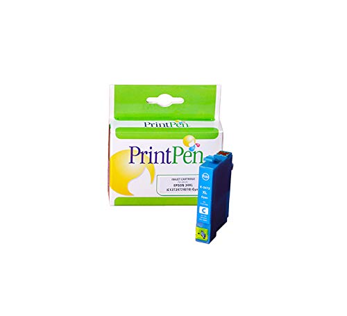 PRINTPEN EPSON 34XL (C13T34724010) Cyan Muadil Inkjet Kartuş