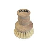Lola Products The Original Tampico Le Brush | Eco-Friendly Natural Tampico Fiber Bristles | Vegetabl