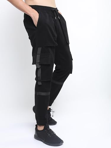 Image of Ketch Men's Mid Rise Regular Fit Jogger Trouser