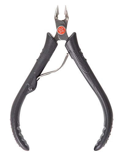Mundial 171-PR Cuticle Nipper Stainless Steel tip with Ergonomic Handles Black