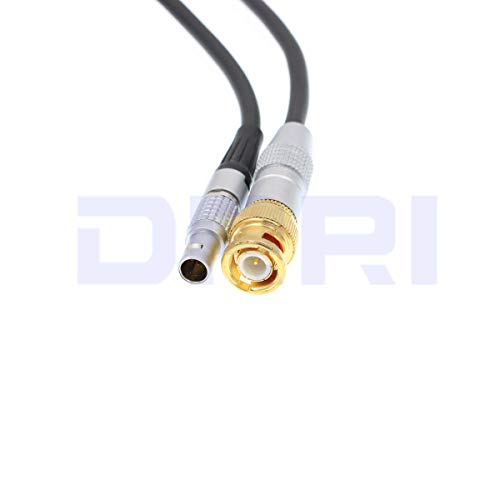 DRRI BNC to 5 pin Male ARRI Alexa TIME Code Cable for Sound Devices/Alexa Amira, Straight 5pin Cable, 1 Meters - Image 3