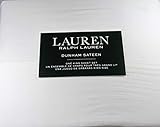 Lauren Ralph Lauren King White Dunham Sateen Sheet Set