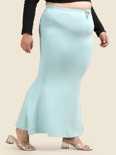 Image of TWIN BIRDS Saree Shapewear for Women | Super Soft Viscose Elastane Saree Petticoat Skirt | Stretchable & Comfortable SareeShaper