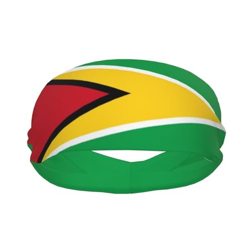 Image of Cute Flag Headbands Women Men Flag Sweatband Sports Headband for Running, Cycling, Yoga Gym, Working Out