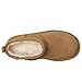 UGG Girls K Classic Ultra MINI Dazzle Fashion Boot, Chestnut, 4 Big Kid