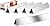 QuliMetal 17.5" SUS304 Flavorizer Bars for Weber Genesis 300 Series (2011-2016) - Fits E-310, E-330, S-310, S-330 with Front Control Knobs, SUS304 Heat Plates Replacement for Weber 7620 7621