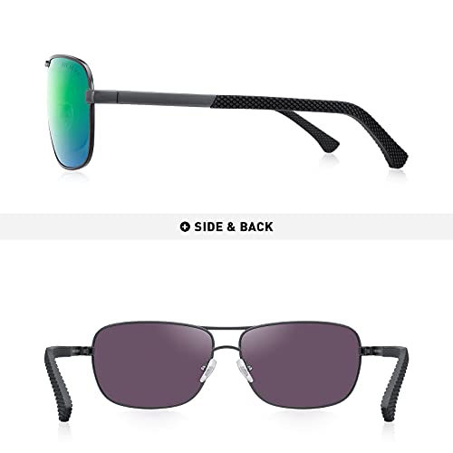 Men HD Polarized Driving Sunglasses for Men-Classic Square Sunglasses4