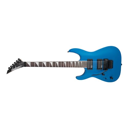 Jackson JS Series Dinky Arch parte superior JS32 DKA para zurdos, color azul brillante