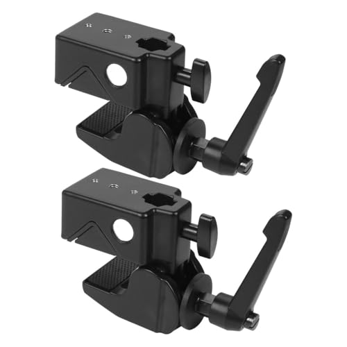 Clip de fixation multifonction en aluminium pour trépied reflex et accessoires