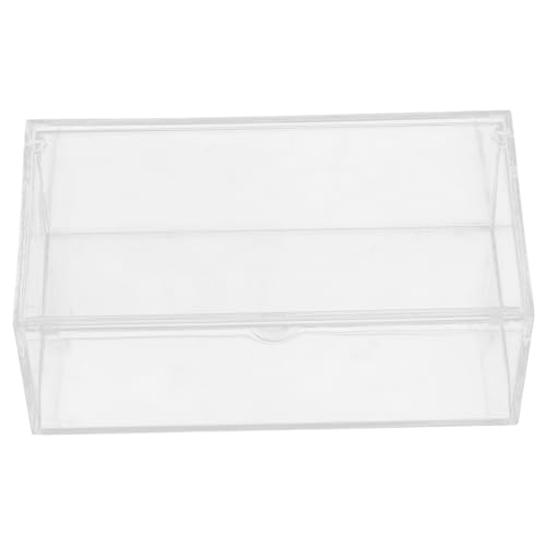 Levemolo Laundry Organizer Clear Storage Box with Lid for Laundry and Dryer Beads Desktop Storage for Neat and Tidy