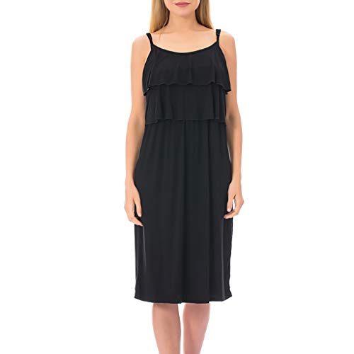 Preisvergleich Produktbild Damen Umstandskleid Schwangerschaftskleider Ärmellos Boho Lange Strandkleid Heligen Maternity Kleid Sommer Kleid Stillkleid Mutterschaft Kleid Strandkleider Wickelkleid