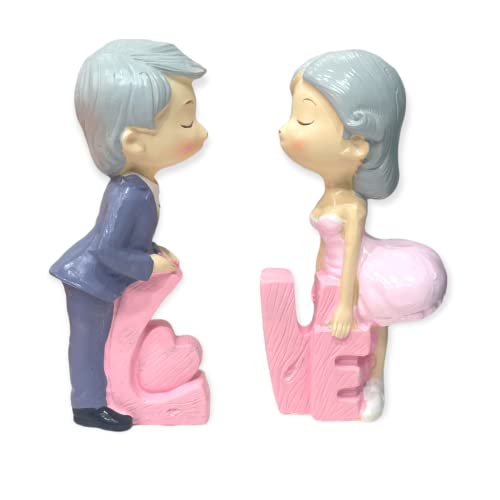 Image of AUGEN Polyresin Love Idol Statue Showpiece for Home Decor Decoration and Gifting (7532-C11, 15cm)
