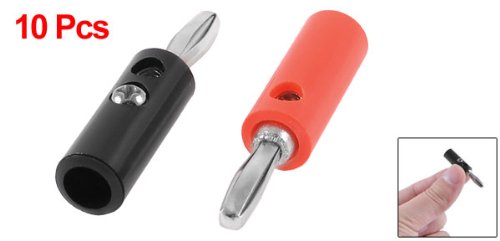 Conectores Banana para Cable de Altavoz Plástico uxcell (Pack 10) miniatura 2