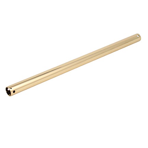 Ruilogod 50cm Long 26.3mm Outer Dia Steel Pendant Light Ceiling Fan Downrod Golden (id: 19c 7b2 350 8fe 082