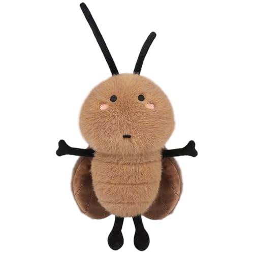 Joygoodta Divertidos Animales de Peluche, Peluche de cucaracha, Suave y Realista, Almohada de Insectos voladores, Peluches para fanáticos, Adultos y niños, marrón Joygoodta Divertidos Animales de Peluche, Peluche de cucaracha, Suave y Realista, Almohada de Insectos voladores, Peluches para fanáticos, Adultos y niños, marrón