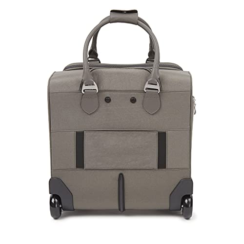 Baggallini Women's Carry On Luggage, Sterling Shimmer, Ns #TOP2