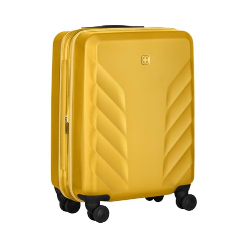 Wenger Motion Maleta Carry-On De Carcasa Rígida, Equipaje De Mano, Trolley, 36 43 L, Cierre De Seguridad, Mujer, Hombre, Viajes, Vacaciones, Amarillo, 653339 Wenger Motion Maleta Carry-On De Carcasa Rígida, Equipaje De Mano, Trolley, 36 43 L, Cierre De Seguridad, Mujer, Hombre, Viajes, Vacaciones, Amarillo, 653339