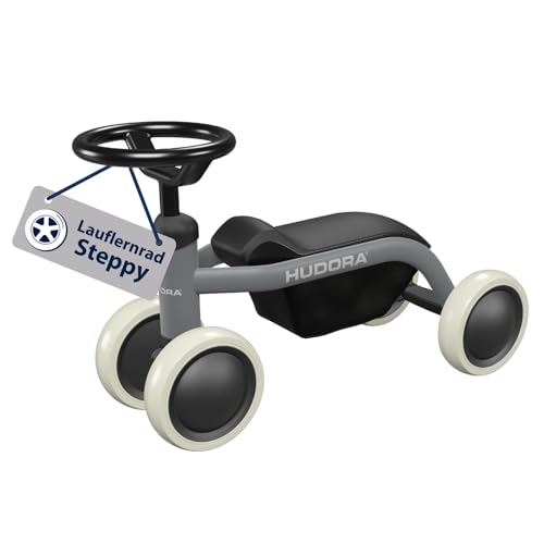 HUDORA Laufrad Steppy ab 1 Jahr - Hochwertiges Kinder Laufrad - Leichtes...