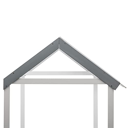 KecDuey Lettino da 200 x 90 cm, con doghe in legno...