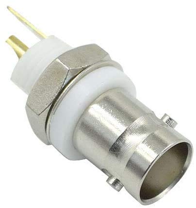 Conectores Adaptadores BNC Panel con Solder (10 Pcs) miniatura 4