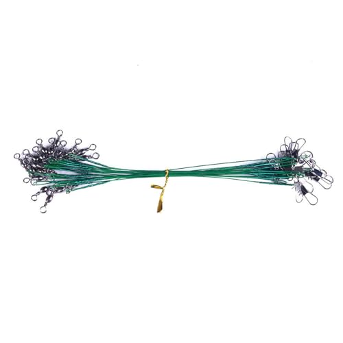 50 piezas cable de pesca alta resistencia 20 cm miniatura 5
