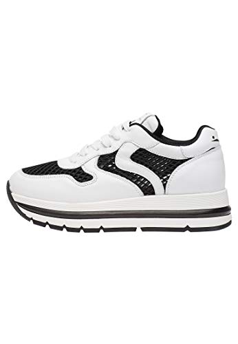 VOILE BLANCHE Maran Mesh-Sneaker in Vitello e
