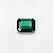 YOUKEYGEM Lab Grown Emerald Colombia And Zambia Green Color OTC Diamond Cut Loose Gemstone DIY Jewelry With AGL Certificate (Zambia, 7x9mm)