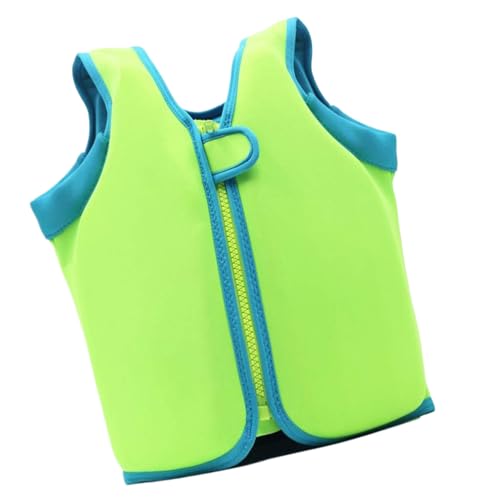 Kids Swim Vest | Swimming Buoyancy Aid Zipper Closure Jacket | Adjustable Swim Practice Vest for Ages 4-12 Girls Boys Patio Camping Pool Home Backyard Indoor Outdoor Beach