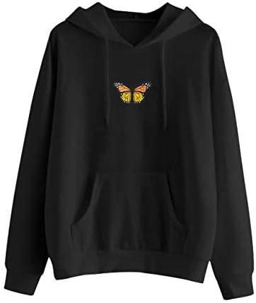 Women's Patchwork Pocket Casual Pullover Hooded Sweatshirt