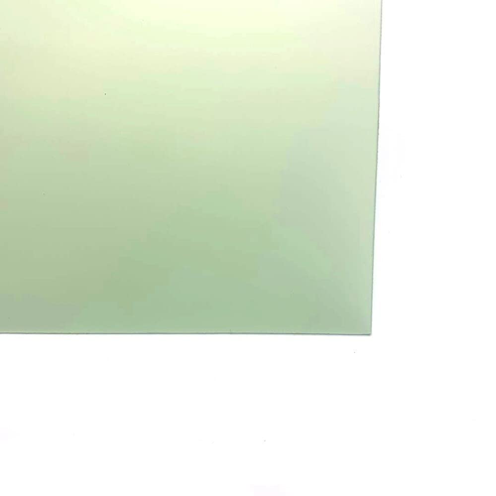 1PC Fiber Sheet Template of Epoxy Resin with Fiber FR4 Plate DIY Handle Material 300x170mm * 1mm Thickness(Water Green)