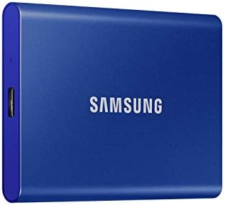 Samsung SSD Externe T7 1 To, Bleu, MU-PC1T0H/WW, Vitesse de lectu...