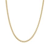 collier maille palmier histoire d'or Finition qualité Bijouterie 1001 Bijoux Collier plaqué or maille palmier 45cm + écrin (offert)