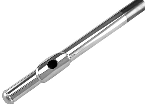 SYMPHONIE WESTERWALD Kinderquerflöte Querflöte Kinder Flöte gebogener gebogenem Kopf echt versilbert inkl. Luxus-Hartschalenkoffer Zubehör Neu