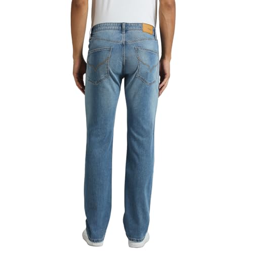 Image of Pepe Jeans Men's Regular Fit Mid Rise Jeans