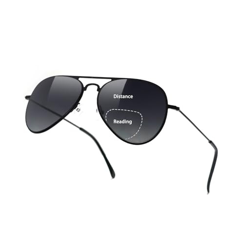 KISSOUL Bifocal Reading Glasses Polarized Sports Sunglasses for Men Women Driving Sun Glasses UV Blue Light Blocking Reader