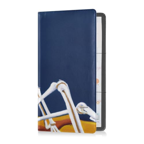 Organizador de Documentos de Cuero Slim miniatura 2